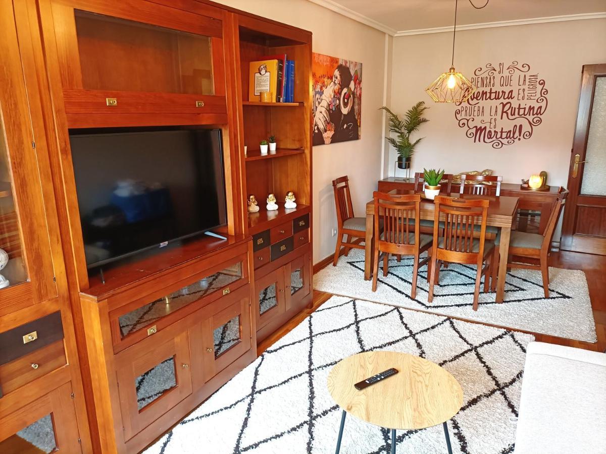 La Eria I, Muy Soleado, Wifi, Garaje, 15 Min A Pie Al Centro - Vut-5781-As Apartment Oviedo Luaran gambar